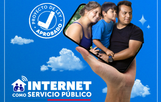 Congreso despachó proyecto de ley que reconoce el acceso a internet como un servicio público de telecomunicaciones.